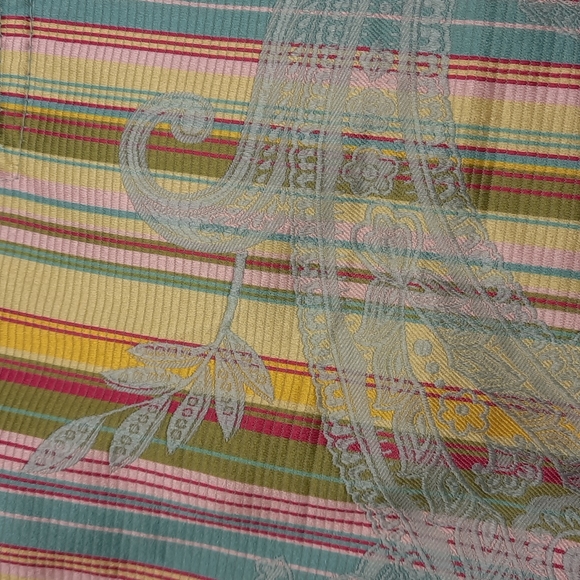 NWOT, Cynthia Steffe Paisley Stripe Skirt - Picture 11 of 13